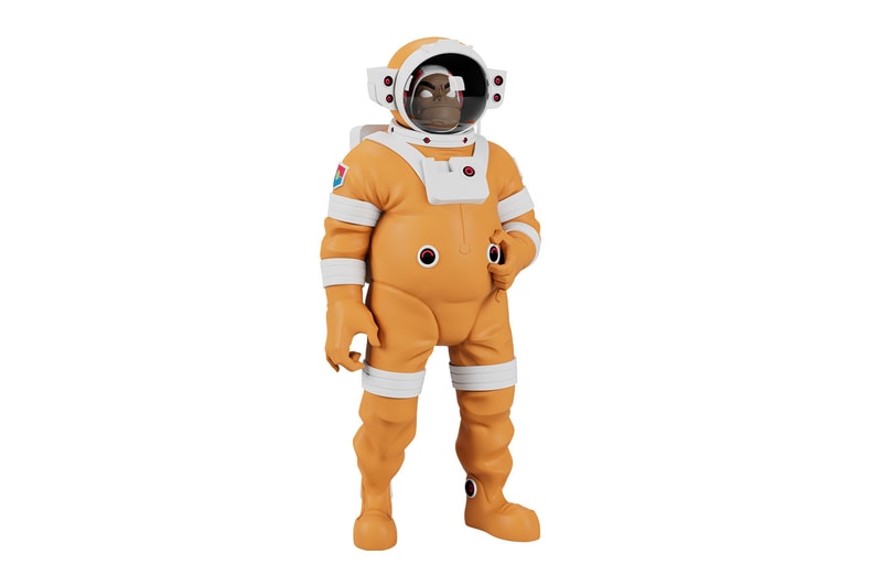 Gorillaz and Superplastic Announce Two Limited-Edition Toy Drops spacesuit set mini blind toymakers iconic band 12 inch vinyl day glow moon landing  murdoc russel noodleneon strange timez LED eyesgraviy 17 usd 110 usd release info