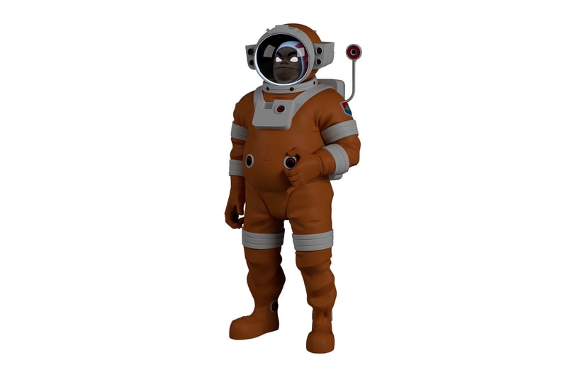 Gorillaz and Superplastic Announce Two Limited-Edition Toy Drops spacesuit set mini blind toymakers iconic band 12 inch vinyl day glow moon landing  murdoc russel noodleneon strange timez LED eyesgraviy 17 usd 110 usd release info