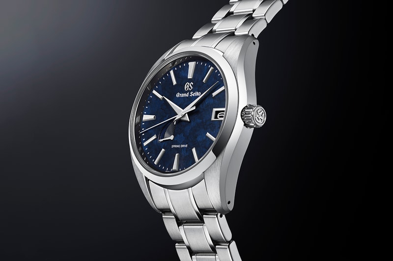 New Grand Seiko Spring Drive Brings Together 15th Century Indigo Dye and Fan Favorite Rock Texture