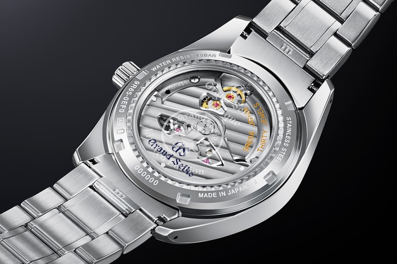 New Grand Seiko Spring Drive Brings Together 15th Century Indigo Dye and Fan Favorite Rock Texture