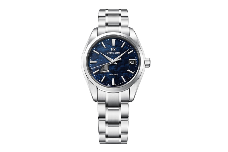 New Grand Seiko Spring Drive Brings Together 15th Century Indigo Dye and Fan Favorite Rock Texture