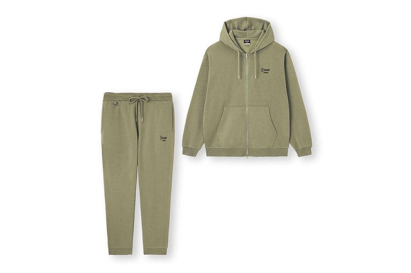 GU x SOPH. "1MW by SOPH." Collection Release Info Japan fashion homewear fleece jackets cargo pants hoodies pullovers tapered pants beige olive black grey