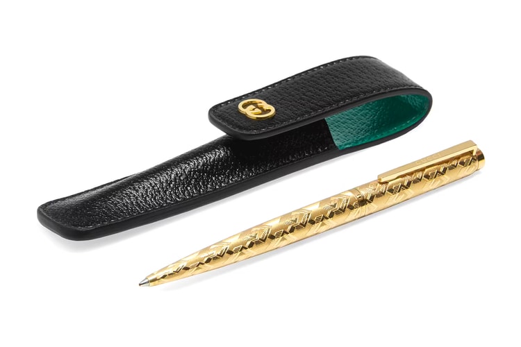 Gucci's Geometric G Pen Makes Writing Christmas Cards Much More of an Occasion