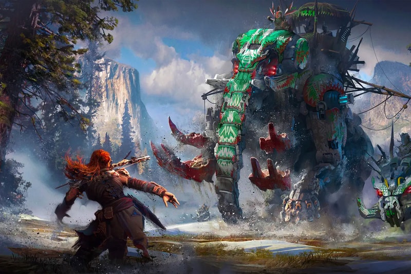 sony playstation guerilla games horizon forbidden west new machines beasts enemies monsters aloy gameplay