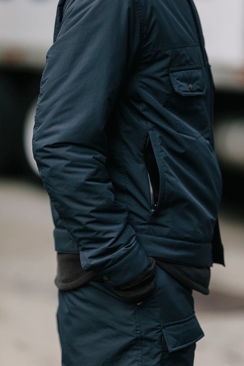 haven fall winter 2021 fw21 primaloft collection station trucker jacket storm pant release details