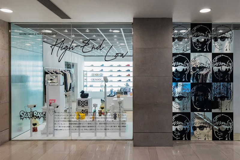 HBX collaborates with secret base harajuku toy company high end low vinyl models hiddy spongbob astro boy marshmallow man rat fink glue x-ray gashapon verdy bounty hunter raffle plush dolls vinyls release event info