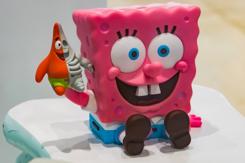 HBX collaborates with secret base harajuku toy company high end low vinyl models hiddy spongbob astro boy marshmallow man rat fink glue x-ray gashapon verdy bounty hunter raffle plush dolls vinyls release event info