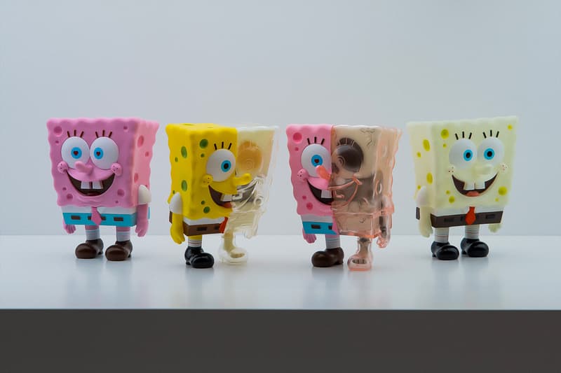 HBX collaborates with secret base harajuku toy company high end low vinyl models hiddy spongbob astro boy marshmallow man rat fink glue x-ray gashapon verdy bounty hunter raffle plush dolls vinyls release event info