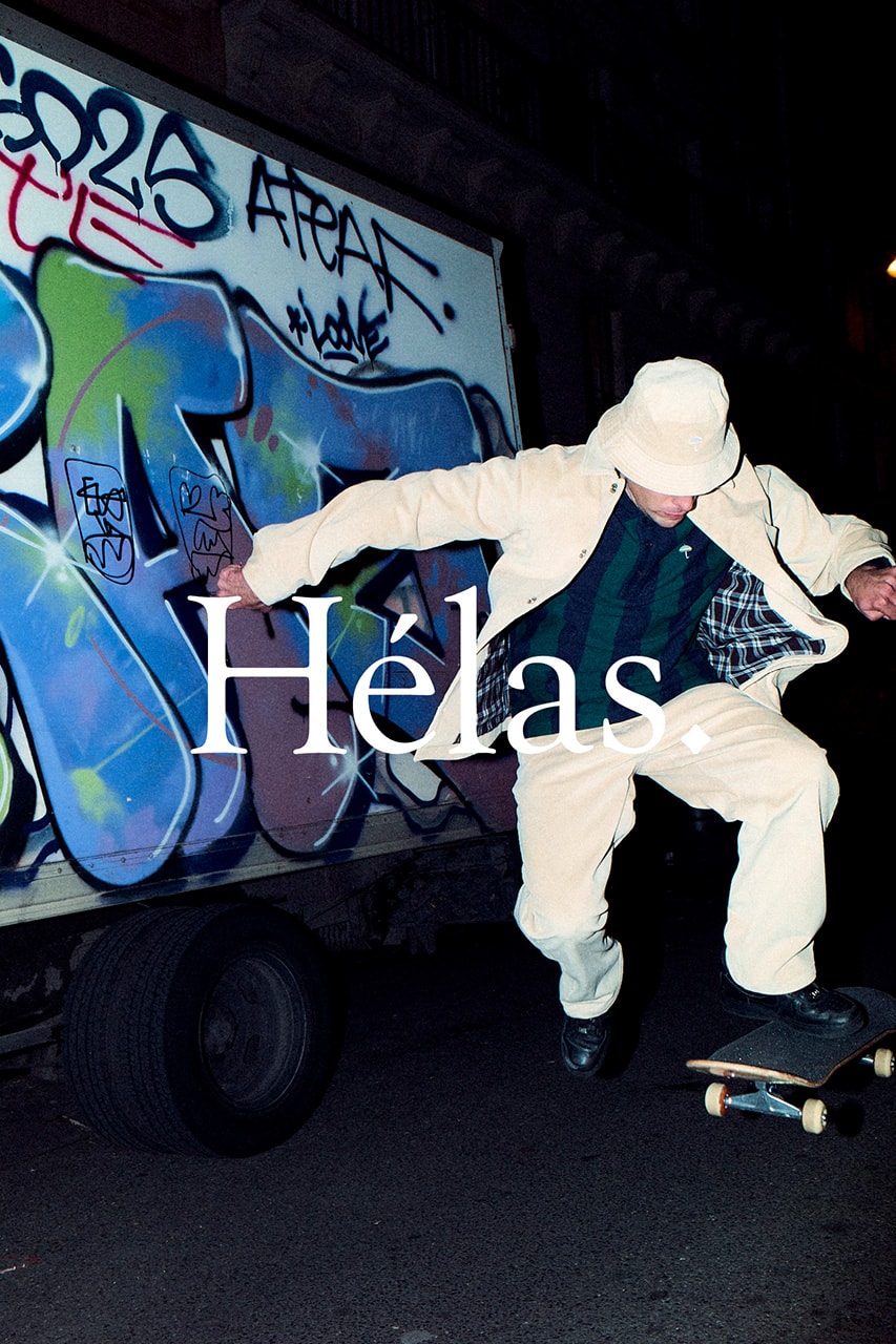 Hélas Winter 21 Collection release information skate brand French helps 