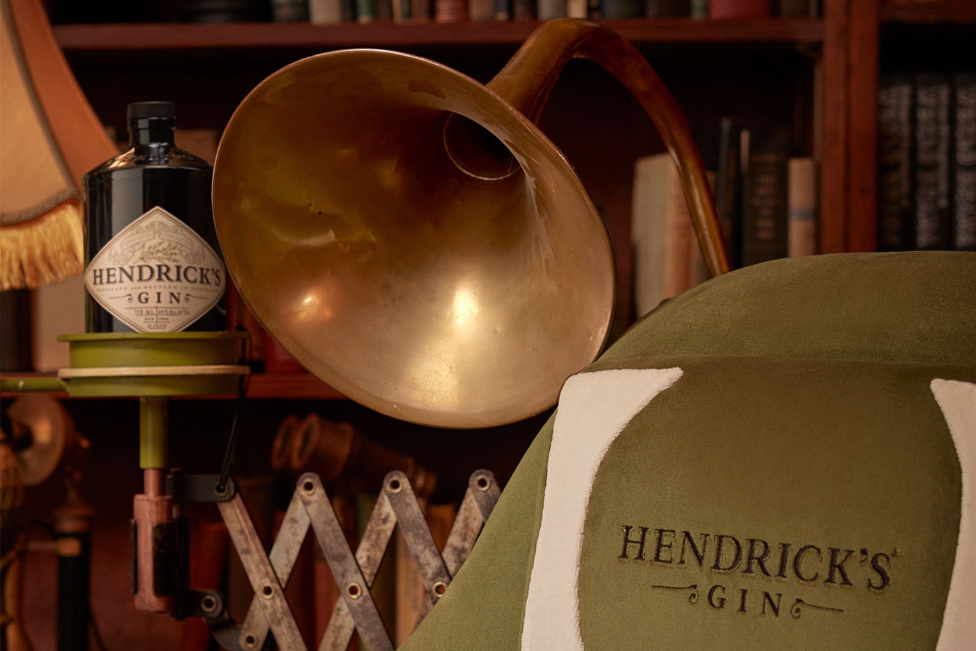 Hendrick's Gin's First Ever Gaming Chair Will Set You Back $4,000 USD alcohol scottish gin-maker bar cart unplugged play loungeing cocktails 