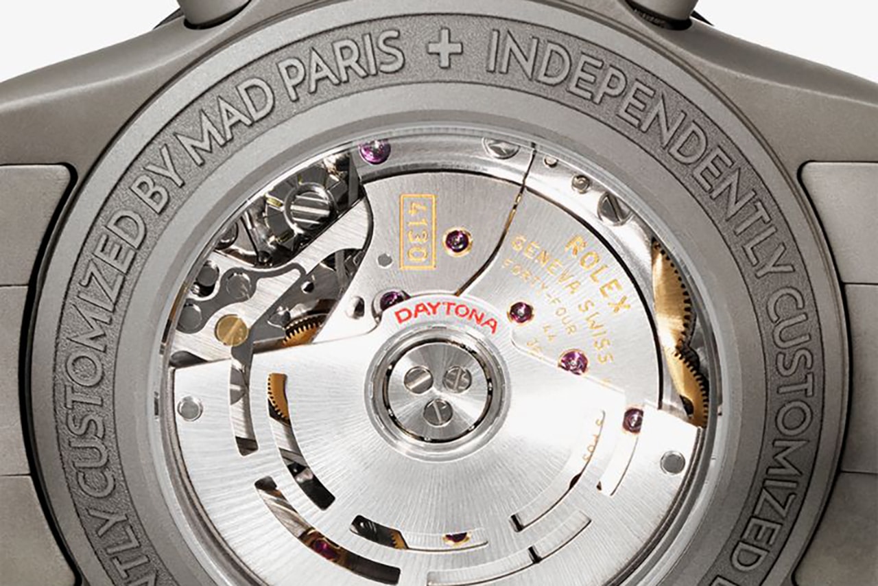 Hottest Custom Watch Drops At Browns From Rolex And Audemars Piguet mad paris luxury horology