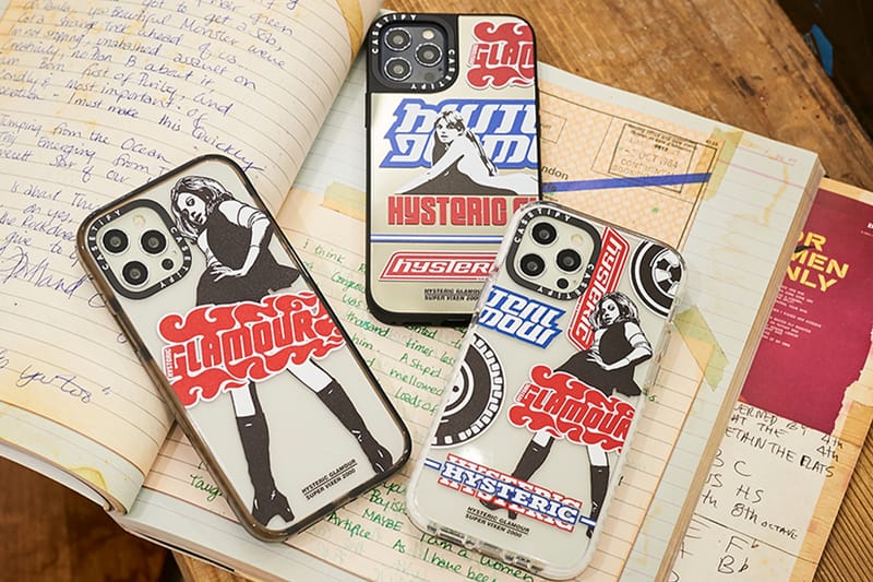 HYSTERIC GLAMOUR Revives Iconic VIXEN GIRL Logo for its CASETiFY Collaboration