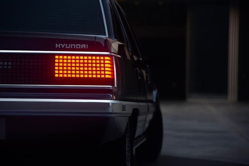 Hyundai Grandeur Heritage Series Electric Restomod Unveil Info Photos Images