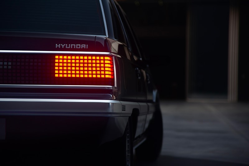 Hyundai Grandeur Heritage Series Electric Restomod Unveil Info Photos Images