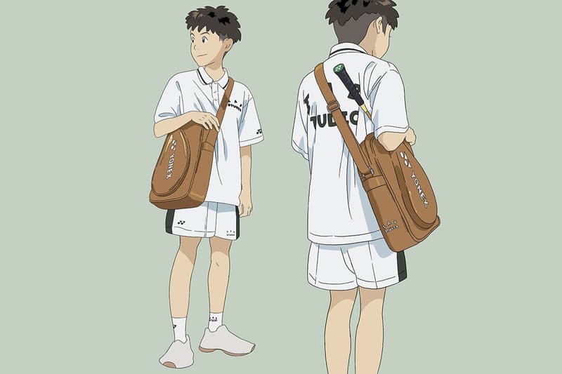 IAB Studio x Yonex Collection Release Info fashion sport design badminton japan korea game shirts pullover sweatshirt shorts NANOFLARE IAB Double Racquet camel white green