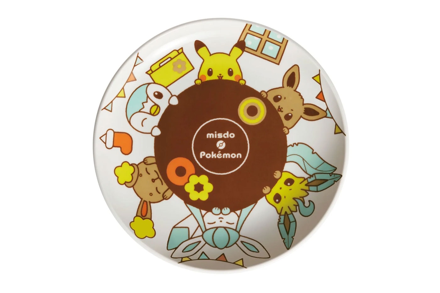 Japanese Mister Donut Chain Adds Pokémon Doughnuts to Their Repertoire eevee piplup pachirisu glaceon tokyo japan