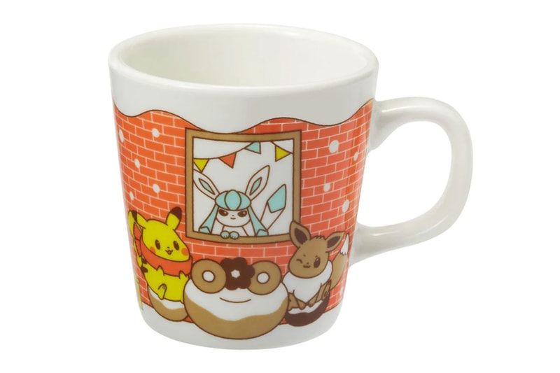 Japanese Mister Donut Chain Adds Pokémon Doughnuts to Their Repertoire eevee piplup pachirisu glaceon tokyo japan