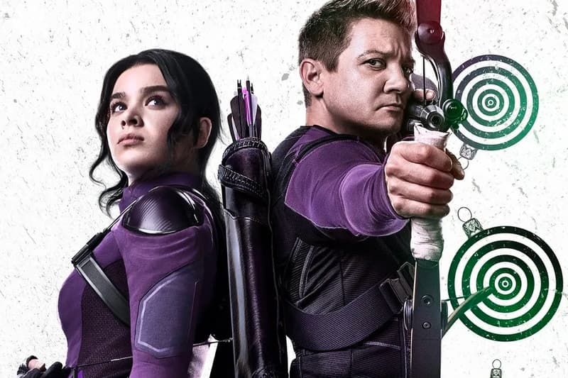 Jeremy Renner speaks on marvel Future after hawkeye disney plus series kate biship hailee steinfeld 