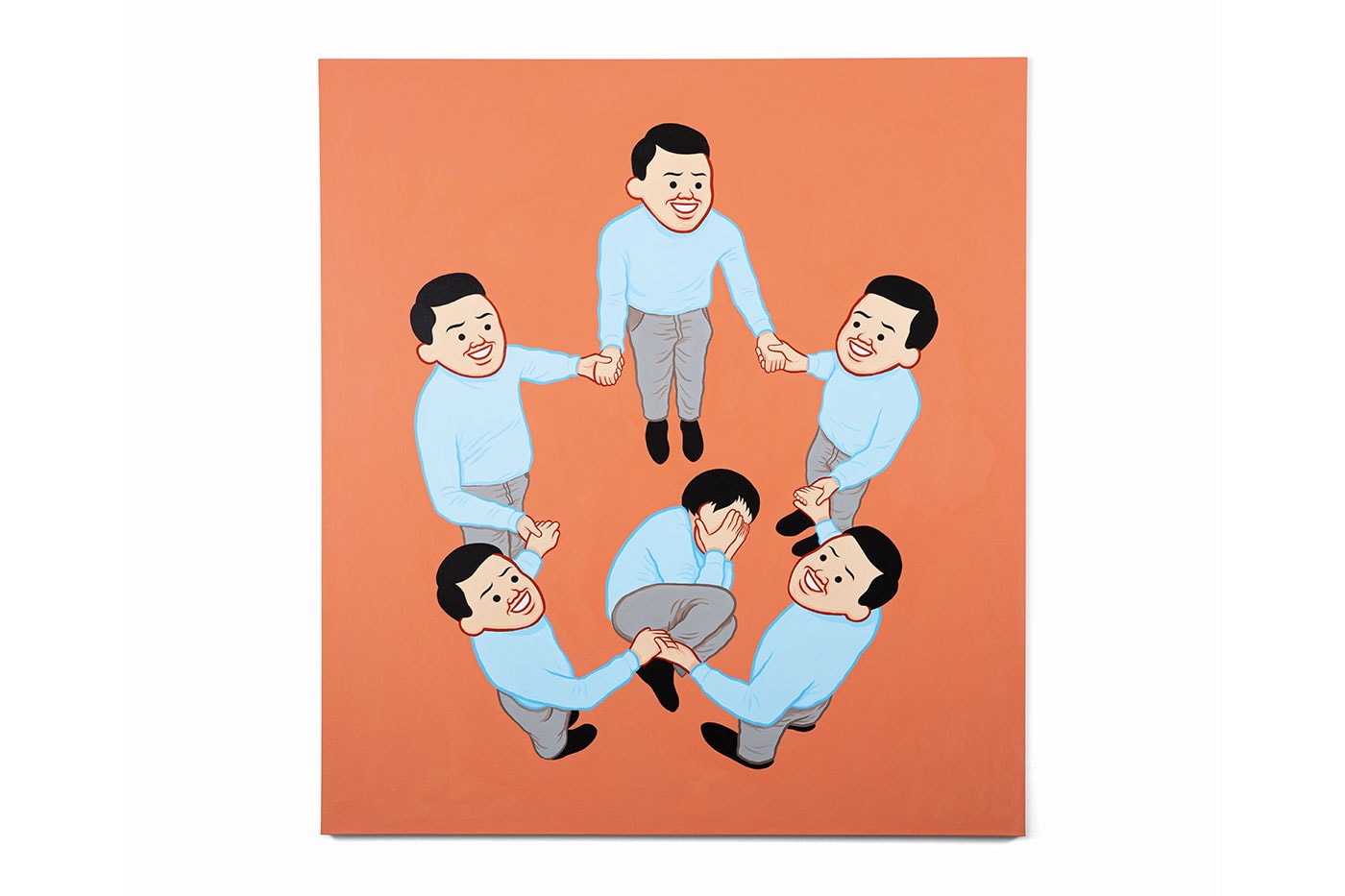 Joan Cornella send yourself nowhere but shanghai nothing is possible missing doubah how art museum sculpture acrylic painting december 11 march 13 date news