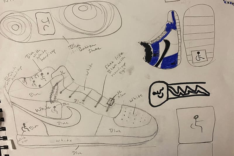 jordan carranza make a wish air jordan 1 high flyease pe white blue black info photos jordan brand