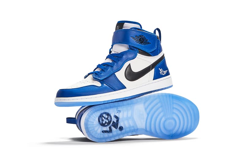 jordan carranza make a wish air jordan 1 high flyease pe white blue black info photos jordan brand