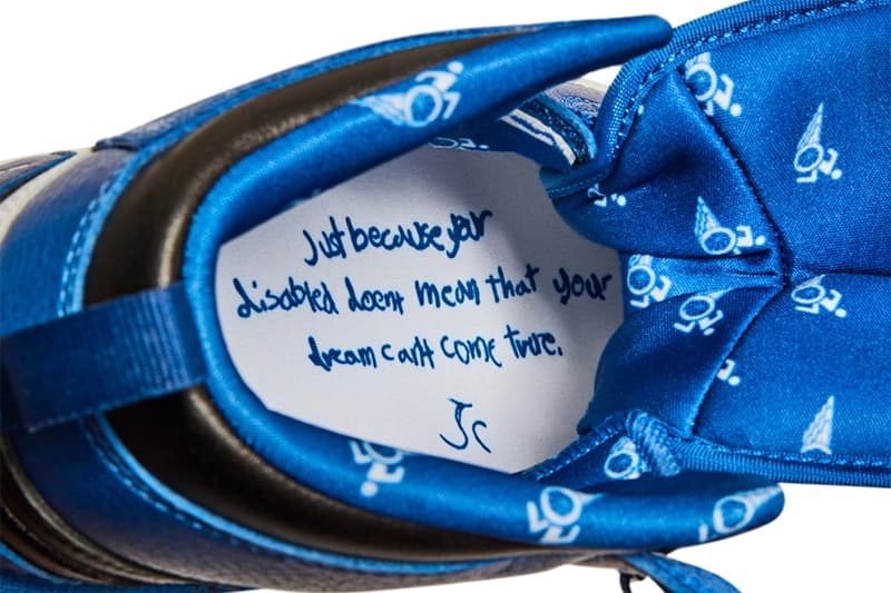 jordan carranza make a wish air jordan 1 high flyease pe white blue black info photos jordan brand