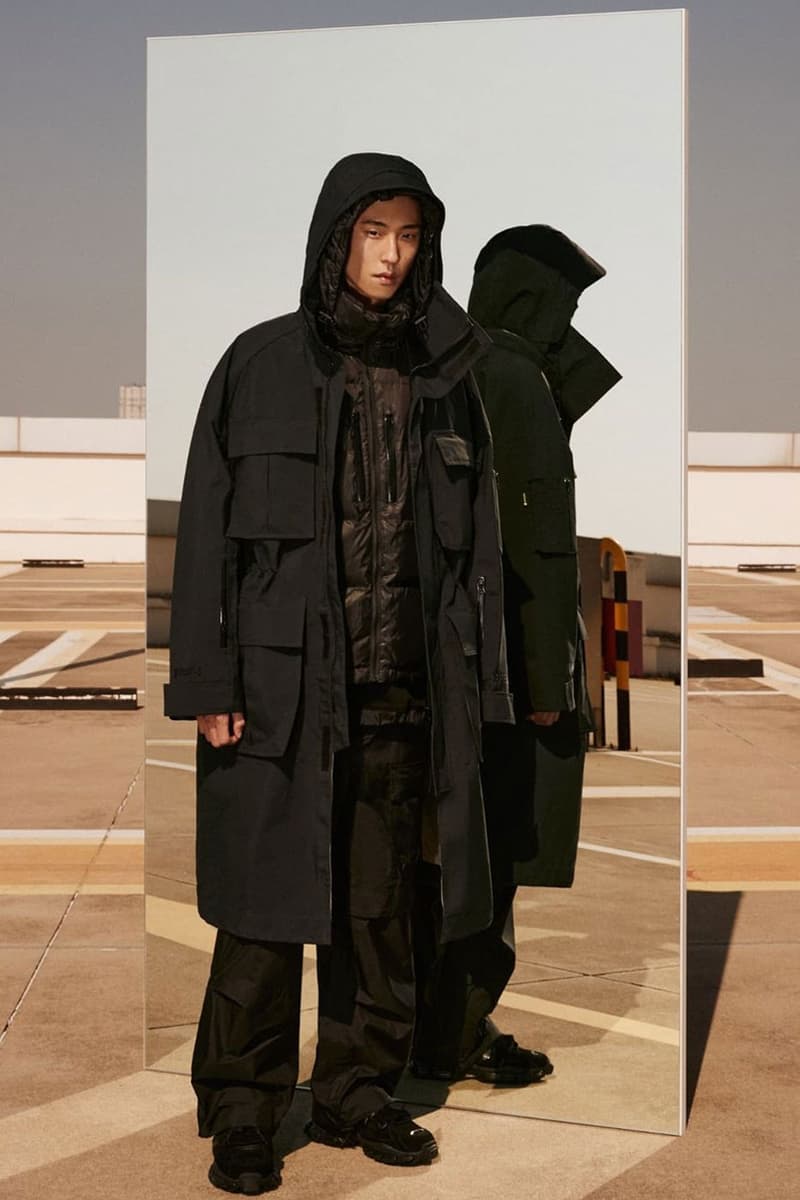 JUUN. J and GORE-TEX Tease Upcoming Technical Focused Collaboration south korea breathable weather ready lookbook capsule collection utility FW21 GORPCORE collection fall winter 2021