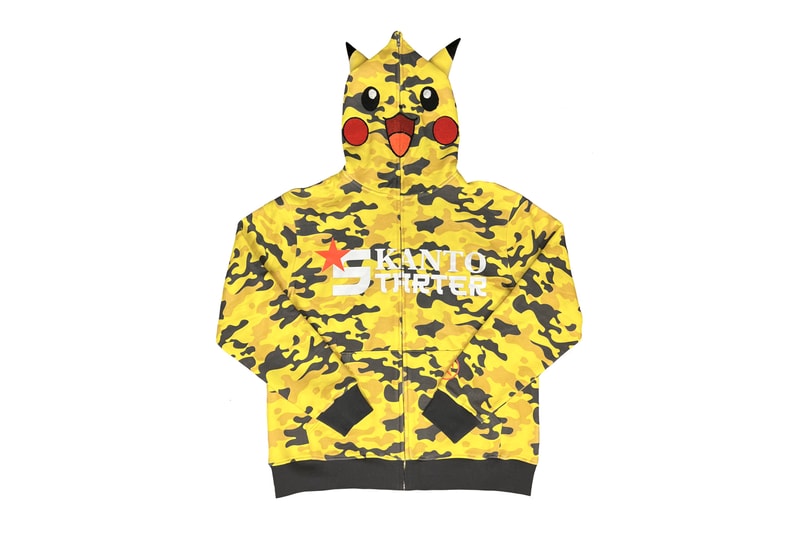 Kanto Starter Pikachu PIKA FACE HOODIE Release Info Buy Price