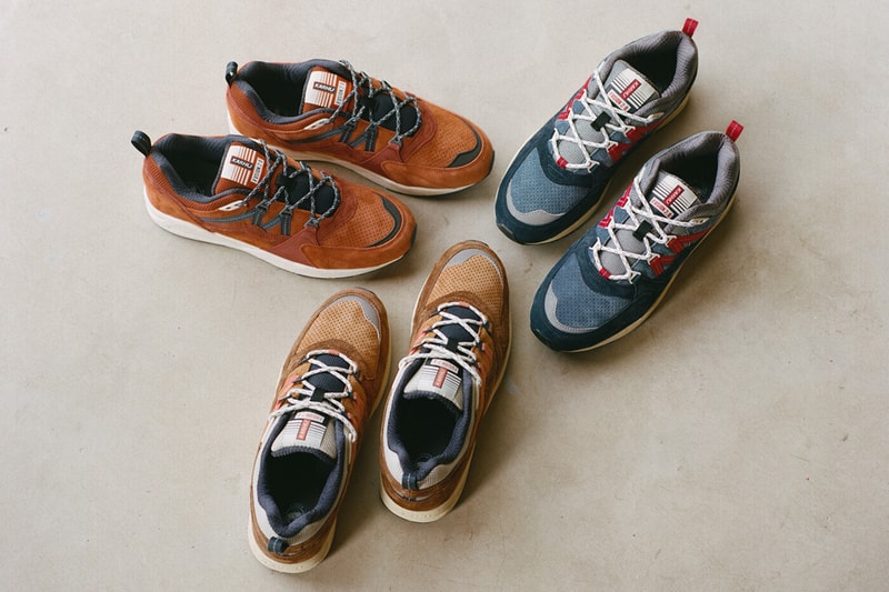 karhu fusion 2.0 fall 2021 suede pack fiery red burnt cadmium orange rubber release details information