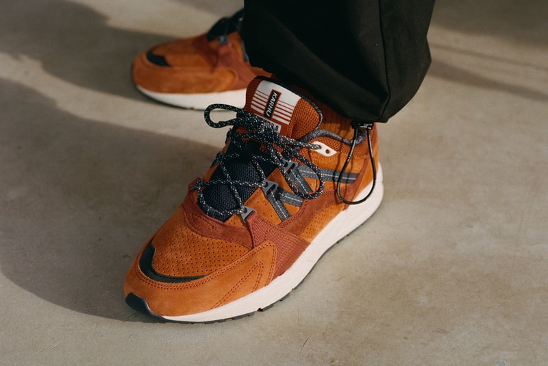 karhu fusion 2.0 fall 2021 suede pack fiery red burnt cadmium orange rubber release details information