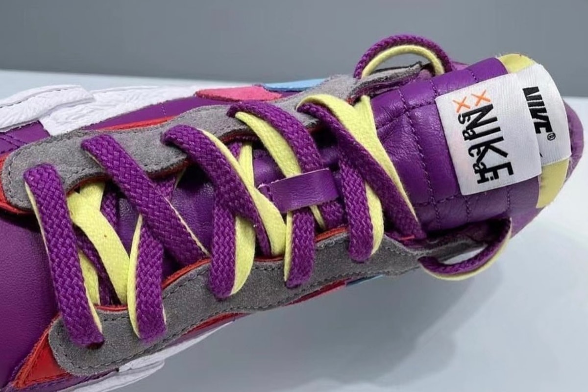 KAWS sacai Nike Blazer Low New Colorway Info DM7901-500 Date Buy Price Release