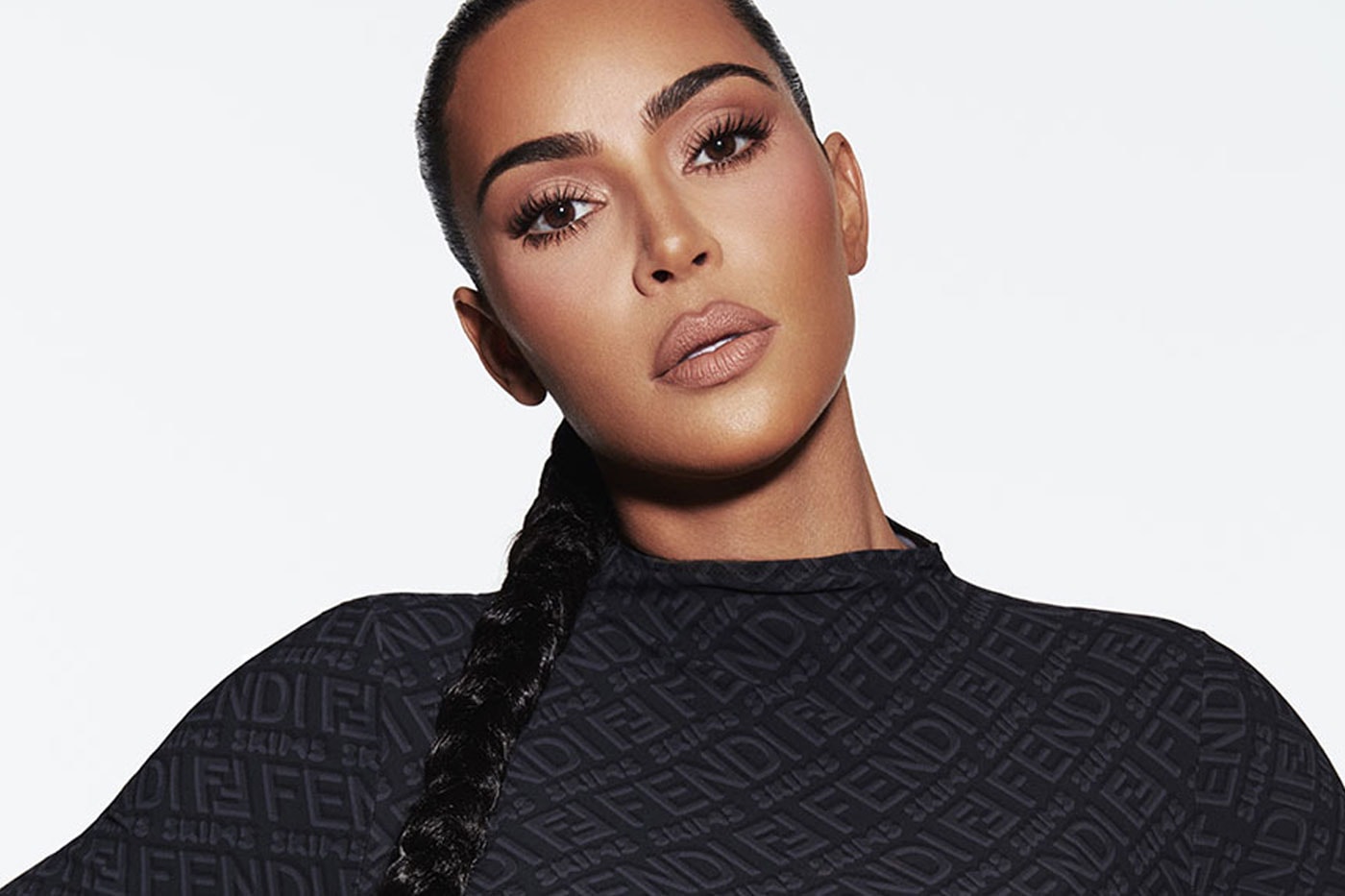 Kim Kardashian's SKIMS x Fendi Collaboration Reportedly Made in $1 Million USD in One Minute kanye west kim jones fendi creative director dior fashion luxury shapewear
