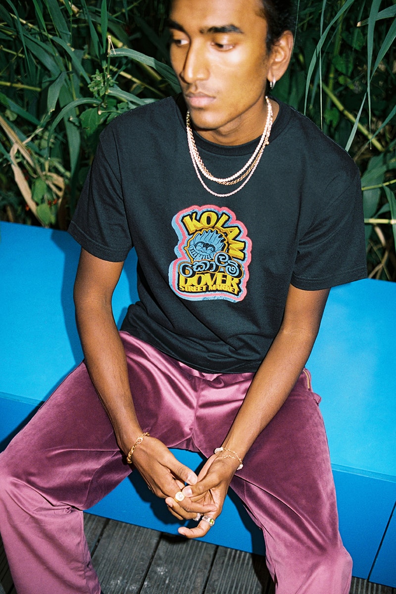 kolam paris sri lankan food restaurant dover street market 3537 pop up details information T-shirt