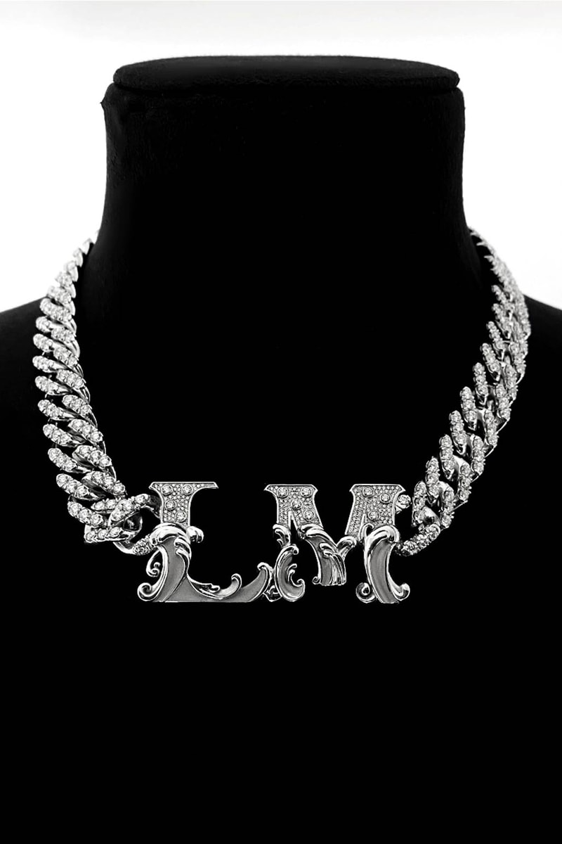 Lalisa Manobal blackpink DAVID AVALON custom diamond wave chain