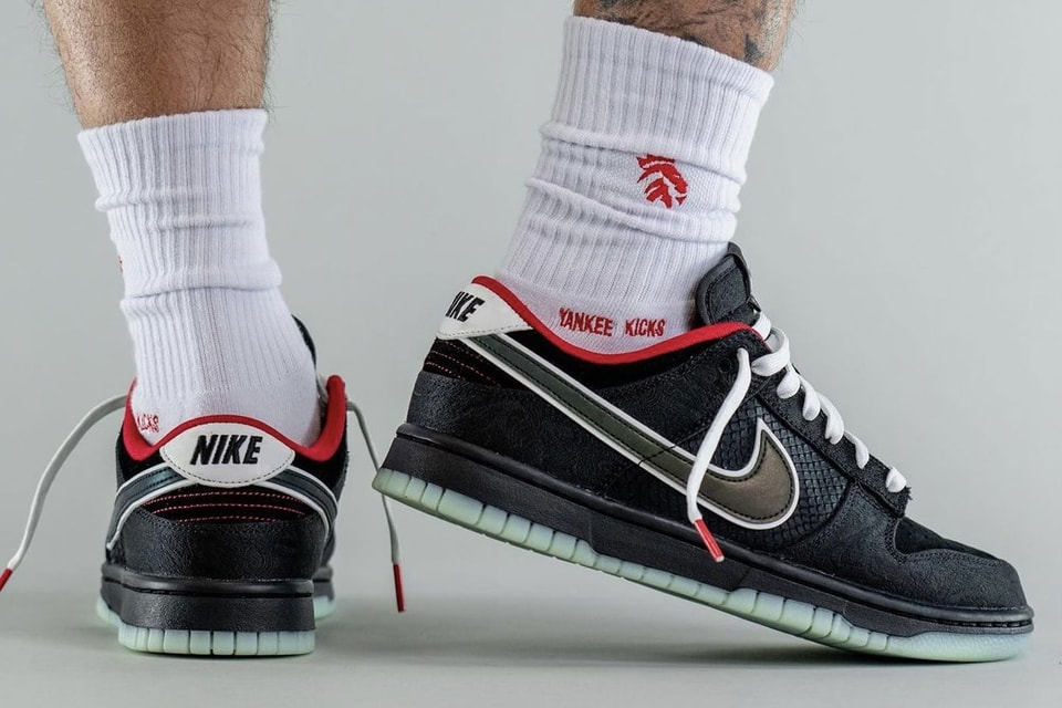 Here's an On-Feet Look at LeBron's Friday the 13th Sneakers