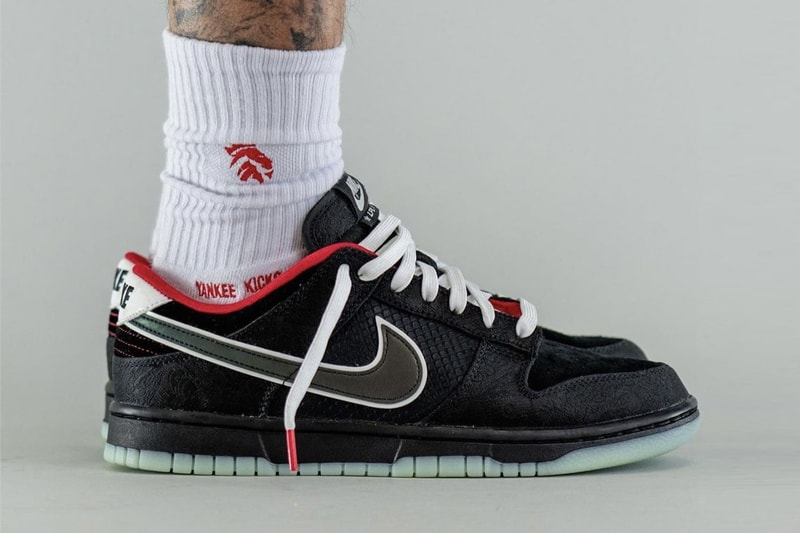 League of Legends Pro League LPL x Nike Dunk Low DO2327-011 On-Foot Look Riot Games