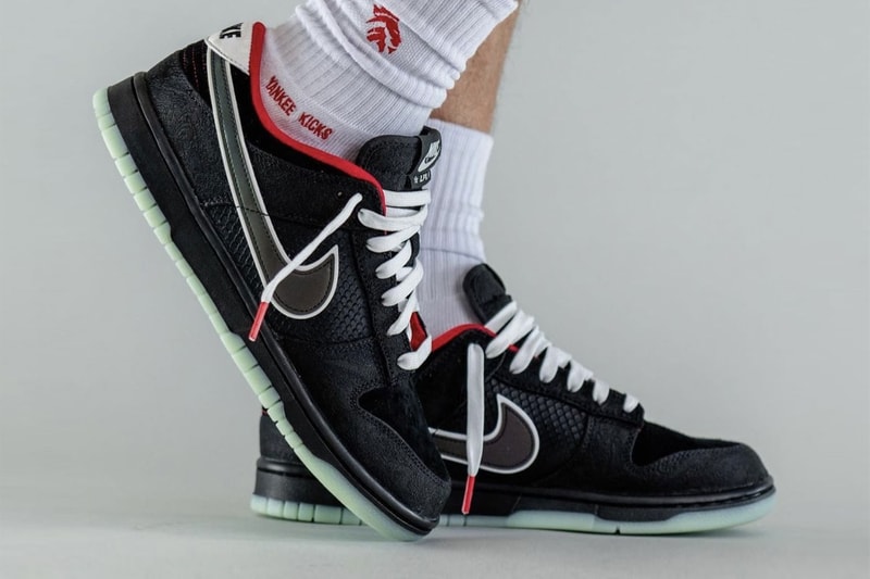 League of Legends Pro League LPL x Nike Dunk Low DO2327-011 On-Foot Look Riot Games