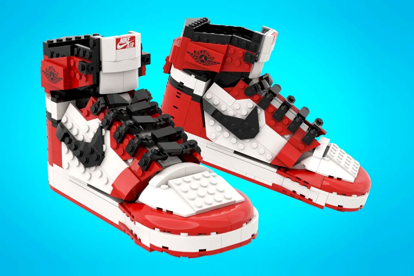 LEGO Ideas Nike Air Jordan 1 Set   Hypebeast