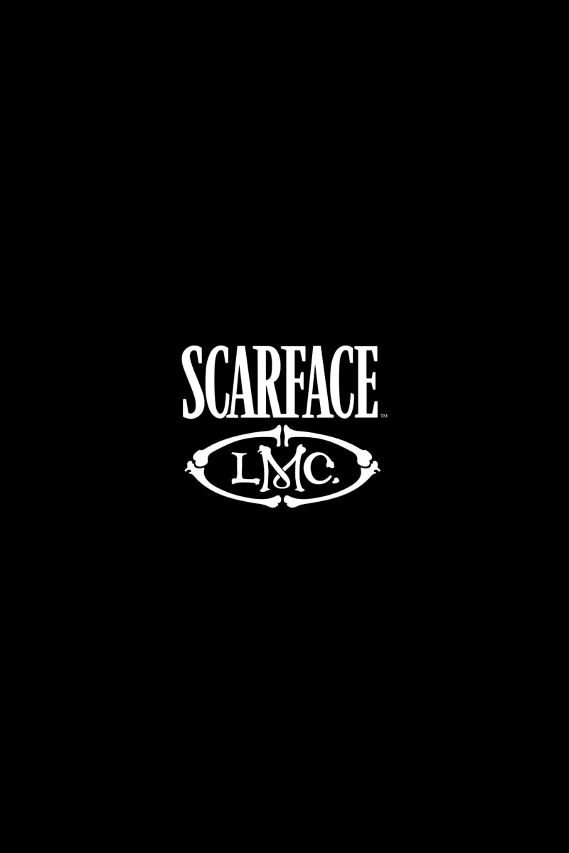 lost management cities LMC film movie scarface collaboration collection al pacino tony montana 26 items outwear knitwear hoodies sweaters jeans release info November 19