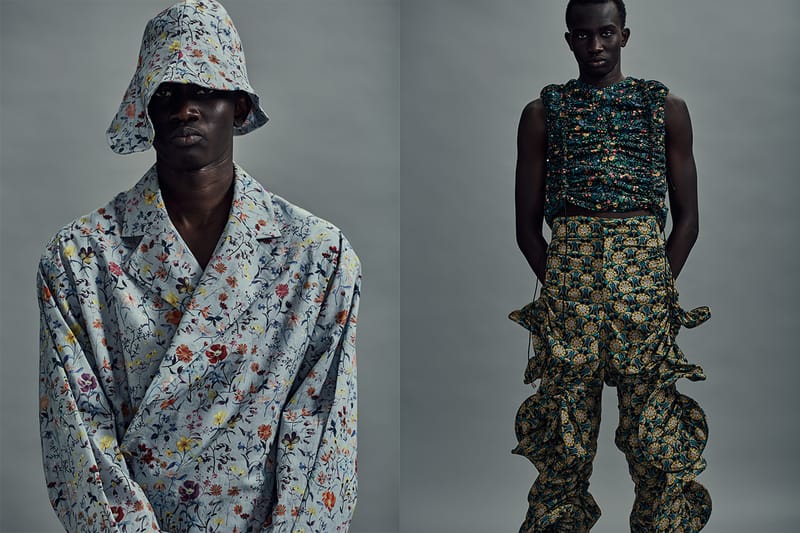 London College of Fashion Graduates Rework Liberty's Floral Fabrics in Expressive Capsule
