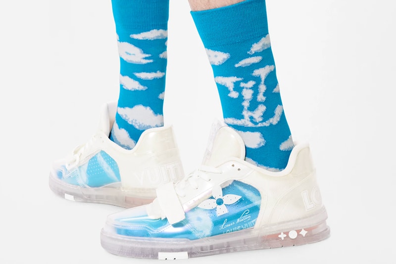Louis Vuitton LV Archives Socks Set Virgil Abloh Collection Gifts for Him Her Xmas Christmas Stocking Filler Luxury Items Accessories 