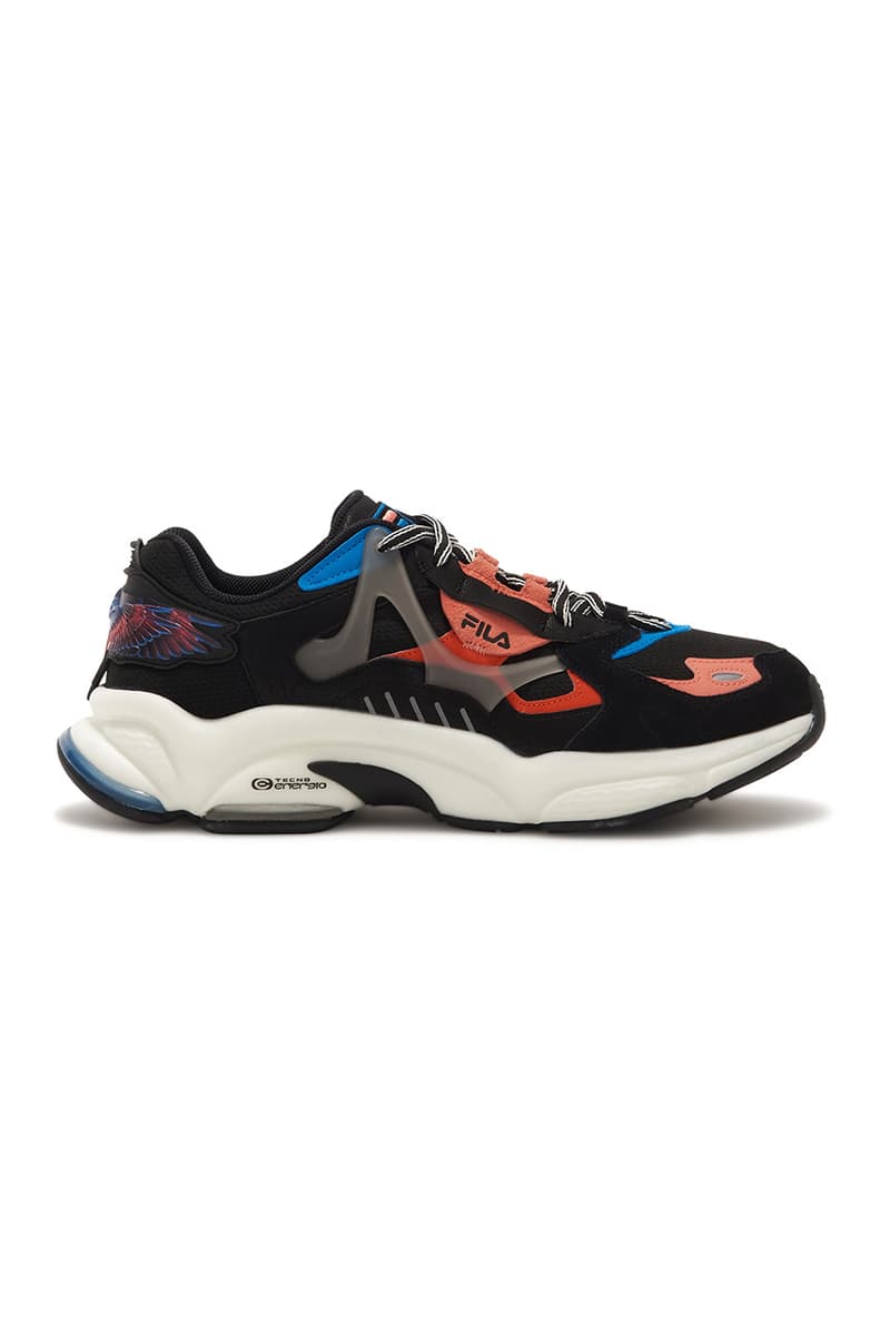 FILA FUSION x Marcelo Burlon County of Milan collaboration release info