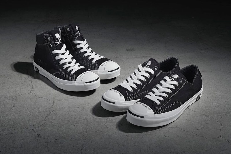 mastermind japan converse jack purcell collab gore tex uppers react hd midsole rh mmj black white japan exclusive retailers first look