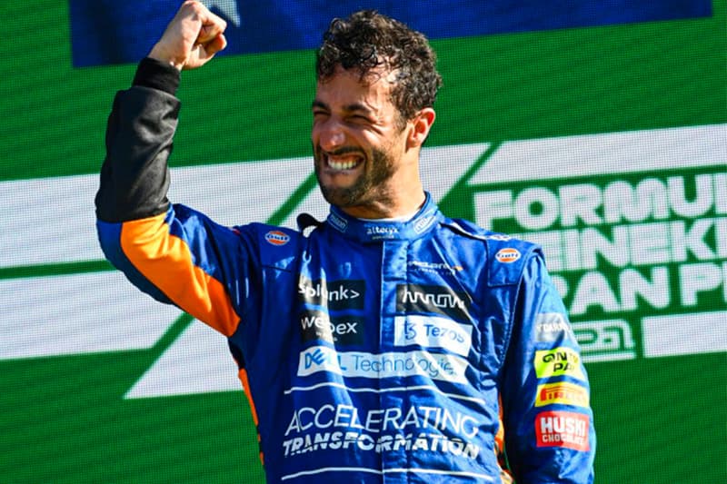 mclaren formula 1 driver daniel ricciardo honey badger 2021 season end united states grand prix texas austin monza lando norris zac brown