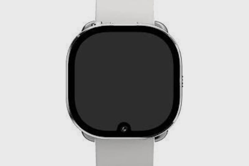 Meta Smartwatch Leak Shows Apple Watch-Like Design With Front Camera Notch