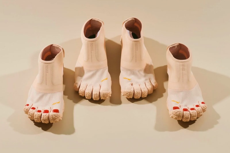 Suicoke taku midorikawa five fingers vibram colored nails megagrip streetwear hiking ivory snow mocha release info
