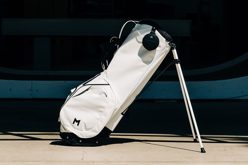 MNML Golf High-Tech Golf Bag Solar Charge Bluetooth Speaker Portal System Phone Holder Filming Pocket 