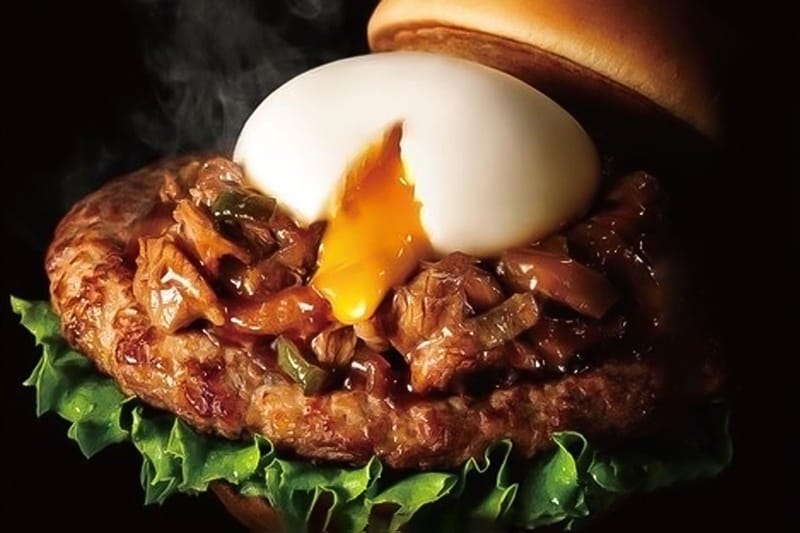 Mos Burger Japan Doubles up on the Beef With Sukiyaki Hamburger