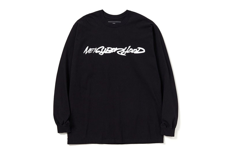 neighborhood futura laboratories collaboration collection pointman incense chamber gore tex infinium marmot pullover hoodie t shirt dad cap ma-1 chair camo e cot e hanger ep field office sk8thing ce release info