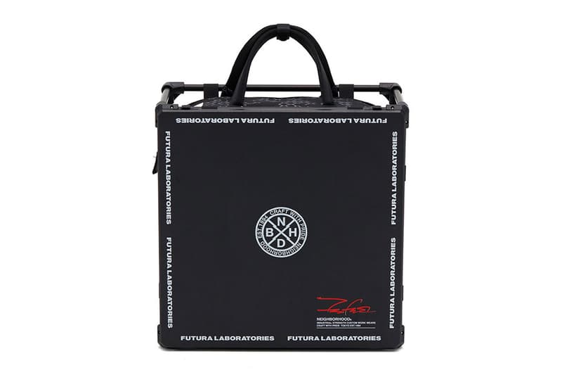 neighborhood futura laboratories collaboration collection pointman incense chamber gore tex infinium marmot pullover hoodie t shirt dad cap ma-1 chair camo e cot e hanger ep field office sk8thing ce release info